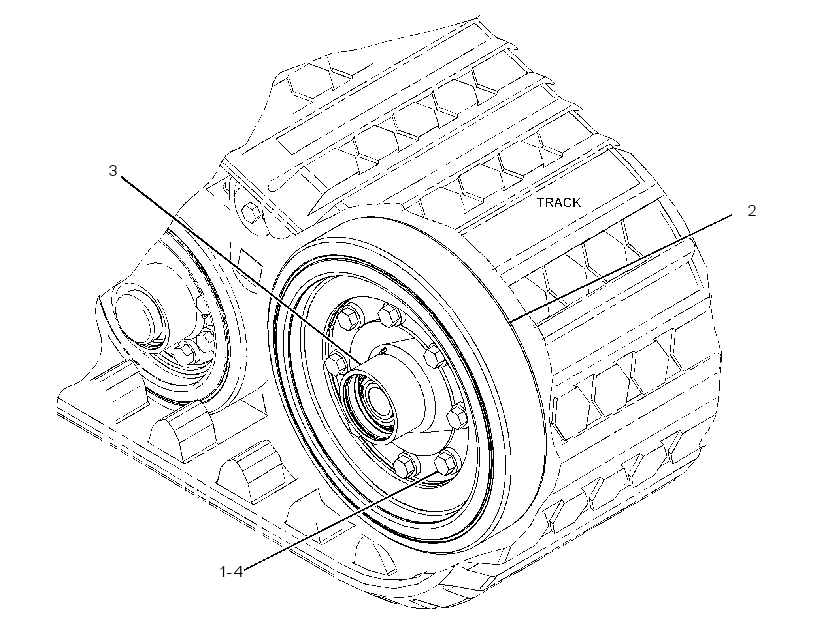 WHEEL GP-IDLER 2805030 CAT