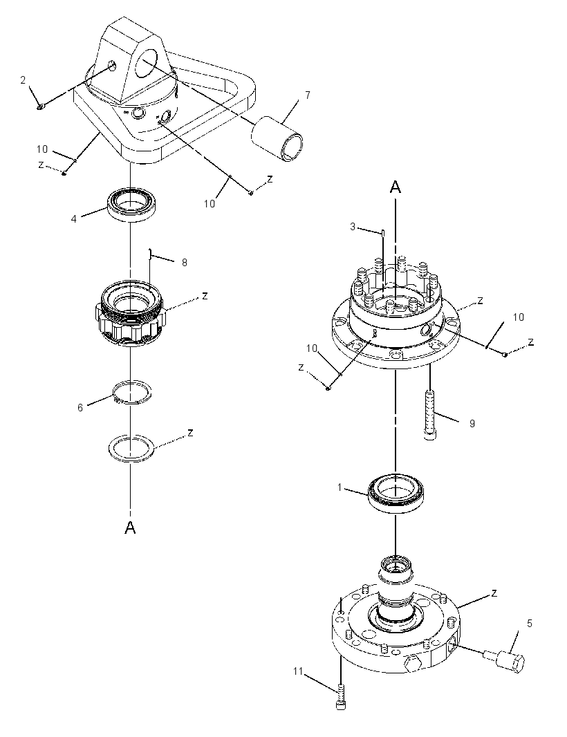 ROTATOR GP-HYDRAULIC 2272820 CAT