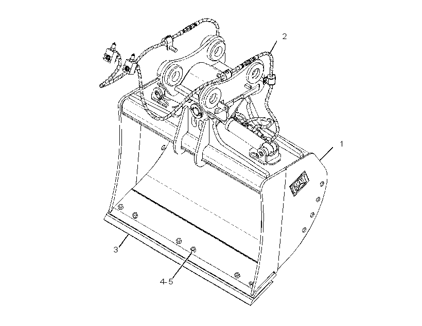 BUCKET AR-TILTABLE 2331390 CAT