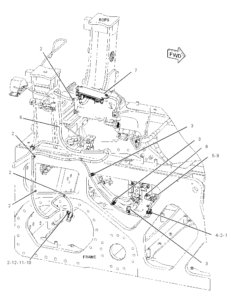 WIRING GP-WINCH 2669652 CAT