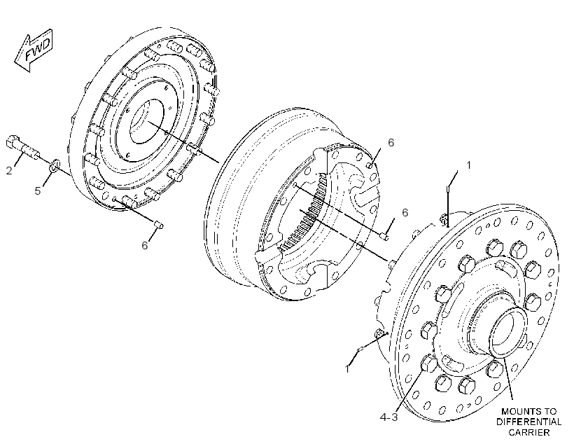 HOUSING AS-DIFFERENTIAL 2739001 CAT