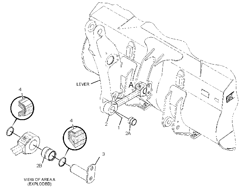 CONVERSION AR-BUCKET LINK 2824878 CAT