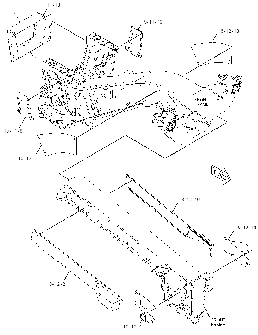 COVER GP-CONTROL VALVE 2709113 CAT