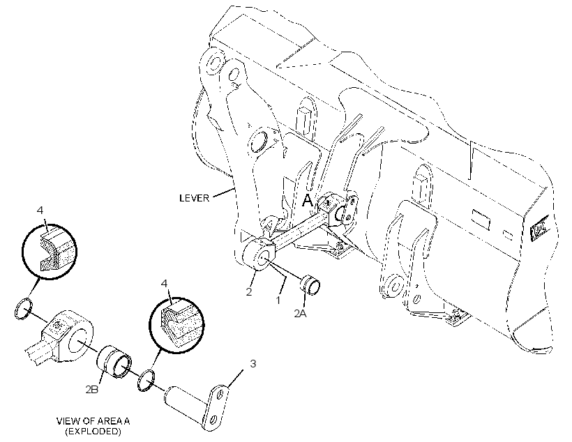 CONVERSION AR-BUCKET LINK 2824879 CAT