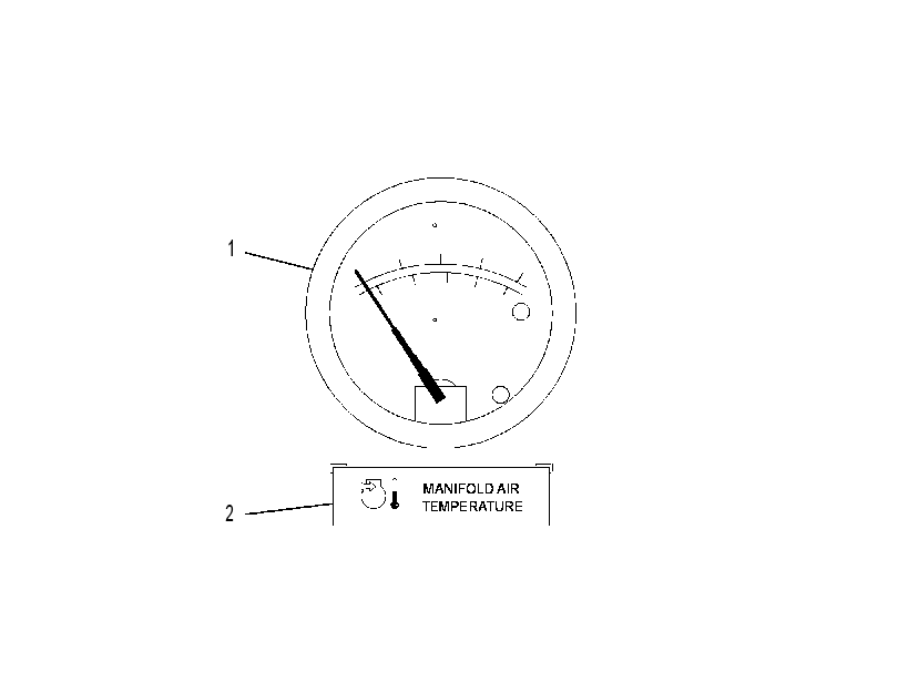 GAUGE GP-MANIFOLD AIR TEMP 4W7277 CAT