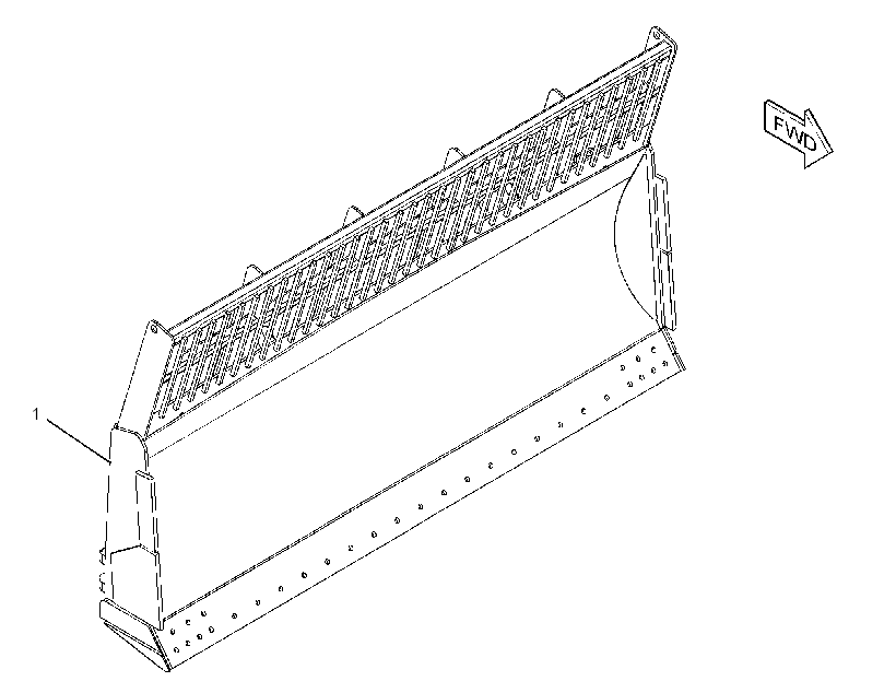 BLADE AS-STRAIGHT 2858306 CAT