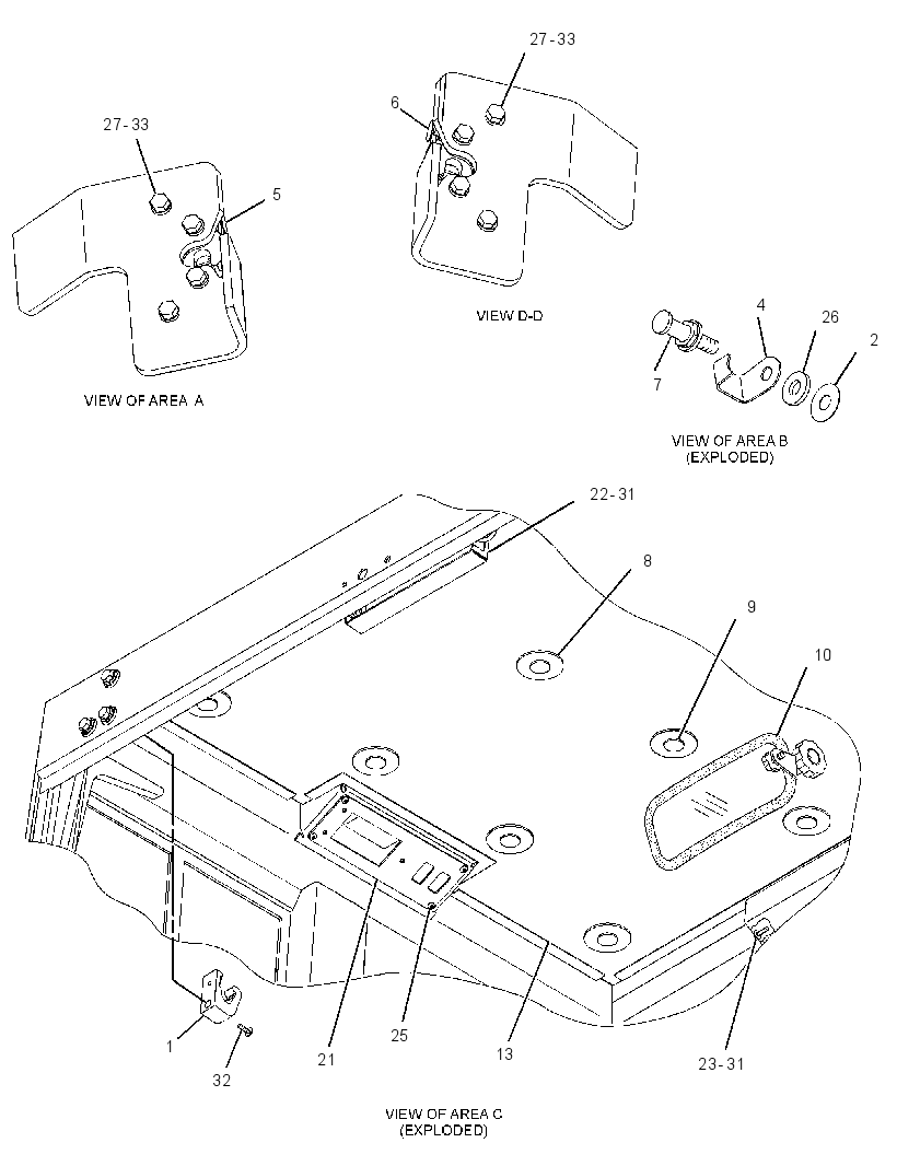 CAB GP-NON-ROPS 3085521 CAT