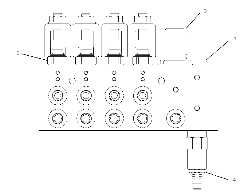 MANIFOLD & SOLENOID GP-CONTROL 3004493 CAT