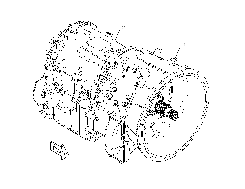 TRANSMISSION AR-CORE 3117629 CAT