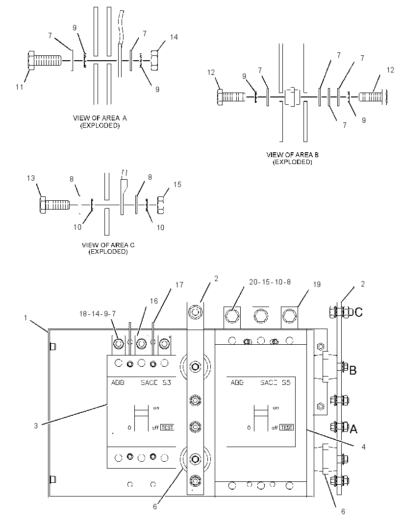 Автоматический выключатель 3067974 CAT