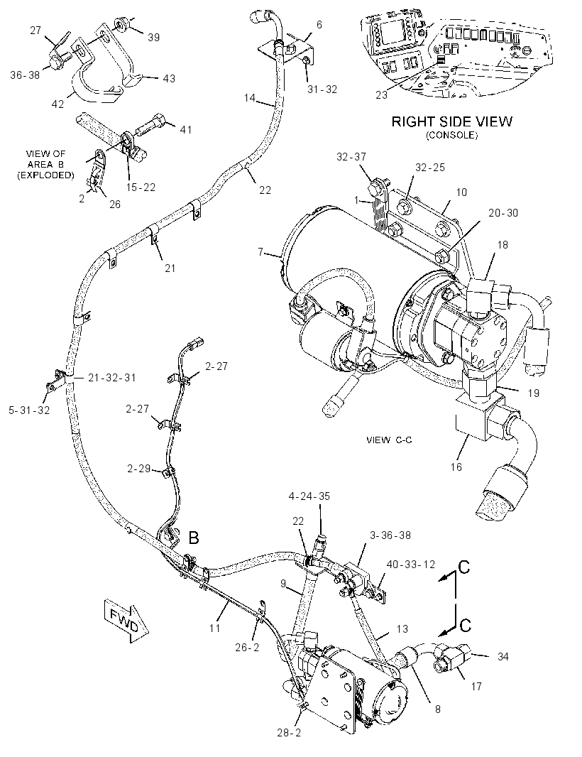 PRELUBRICATION AR-ENGINE 2304090 CAT