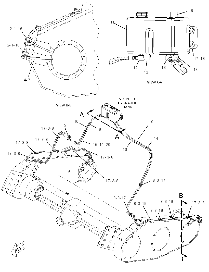 LUBRICATION GP-ROTOR DRIVE 2492708 CAT