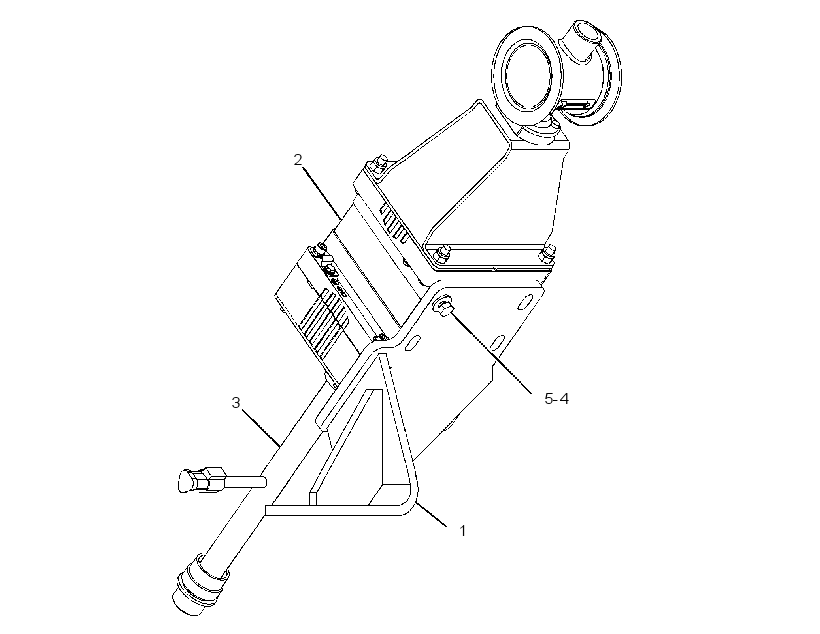 ACTUATOR & MTG GP-BYPASS 3104216 CAT