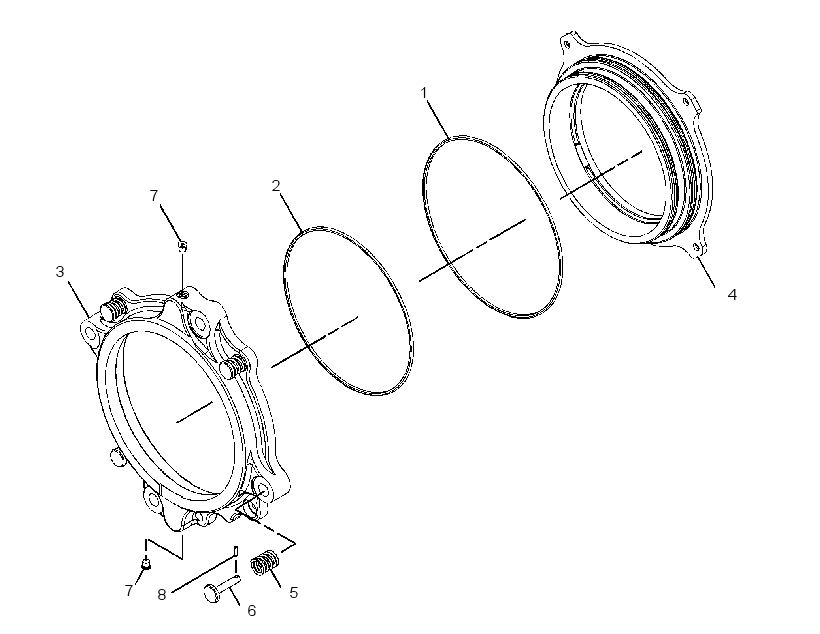 PISTON GP-BRAKE 2722449 CAT