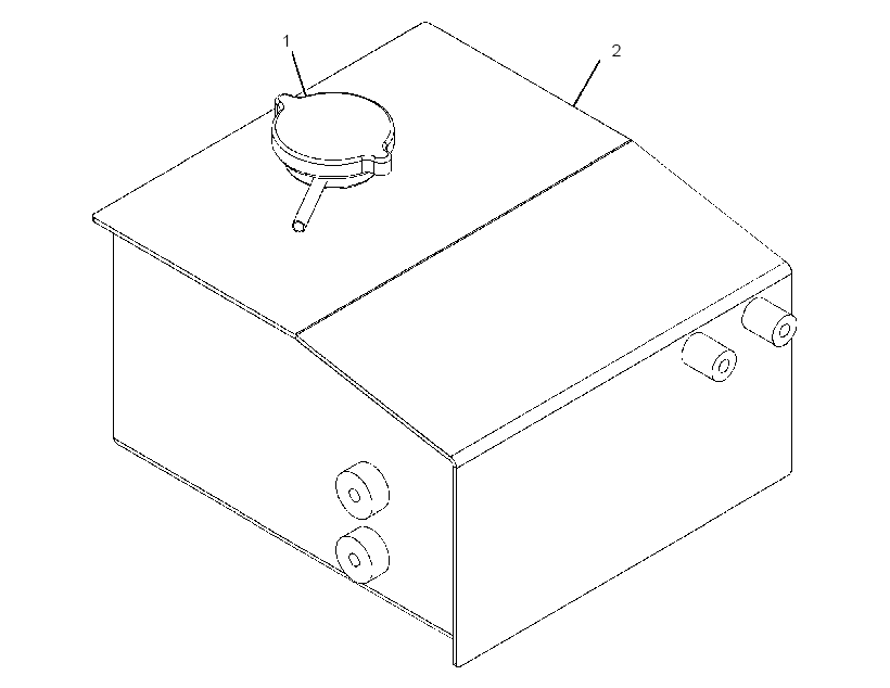 TANK GP-RADIATOR TOP 3122014 CAT