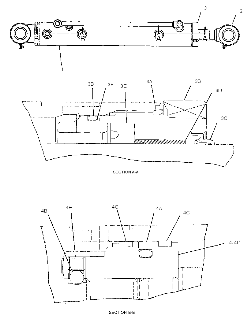CYLINDER GP-BLADE 2866384 CAT