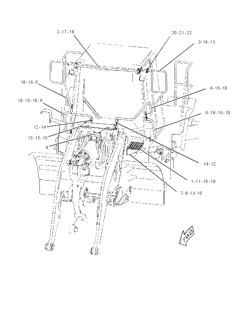 HANDRAIL & STEP GP 2776345 CAT