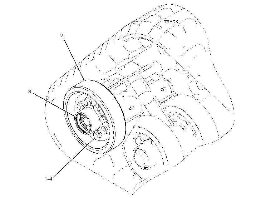 WHEEL GP-IDLER 2953230 CAT