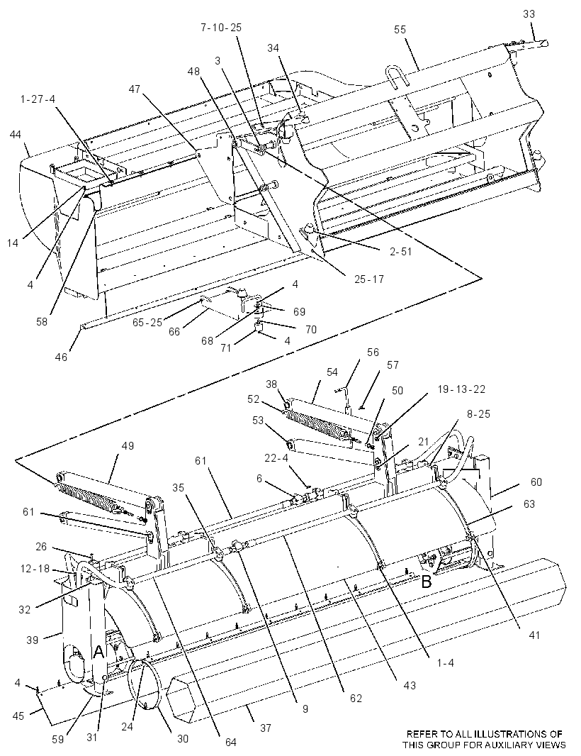 FRAME GP-BROOM 1663955 CAT