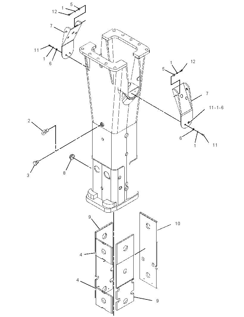 HOUSING GP-HAMMER 2640729 CAT