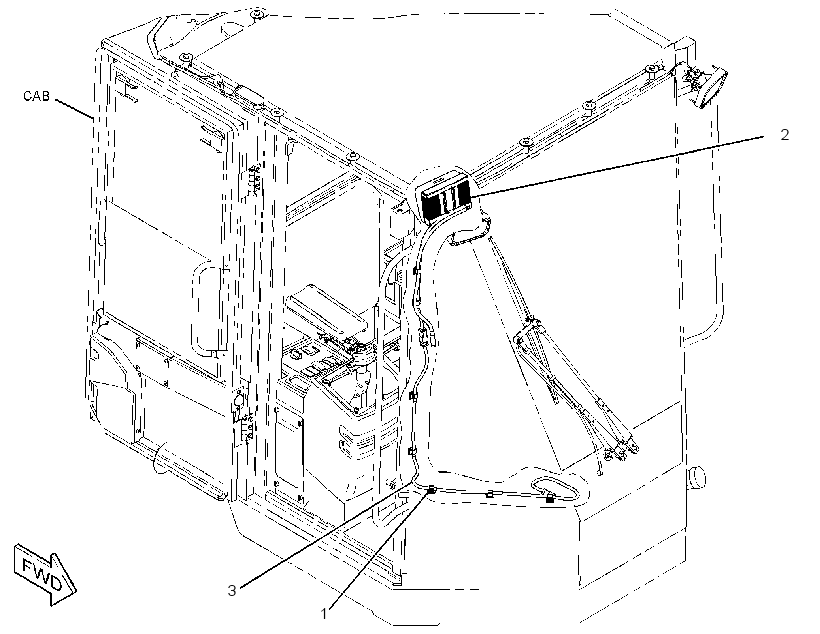 Дисплей камеры 2900662 CAT