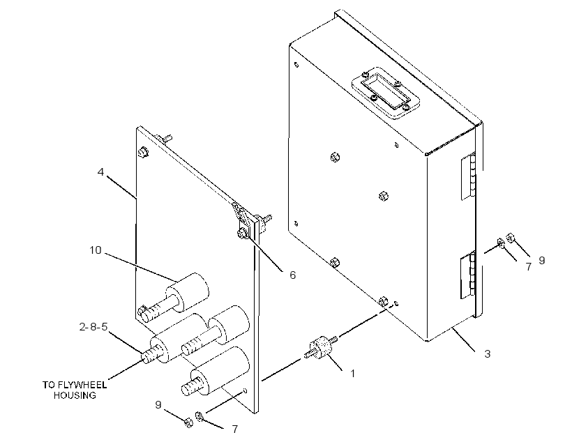 MOUNTING GP-JUNCTION BOX 2908713 CAT