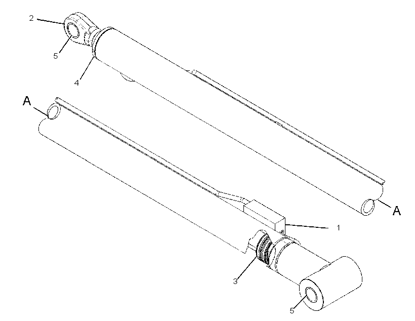 CYLINDER GP-TELESCOPING 2262679 CAT
