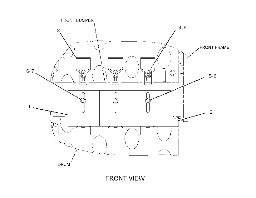 SCRAPER GP-DRUM 3484685 CAT