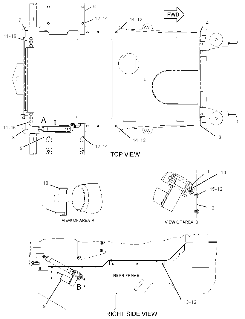 TILT GP-HOOD 2627087 CAT