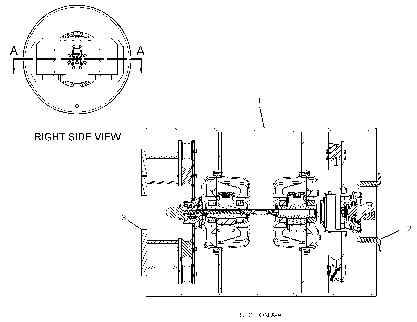 DRUM GP-DRIVE & VIBRATORY 2872631 CAT
