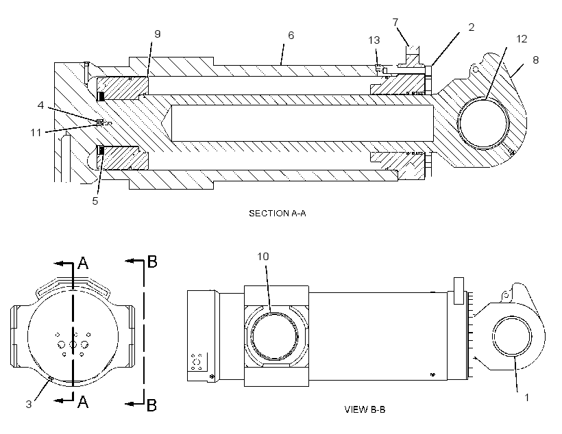 CYLINDER GP-SHEAR 2274144 CAT