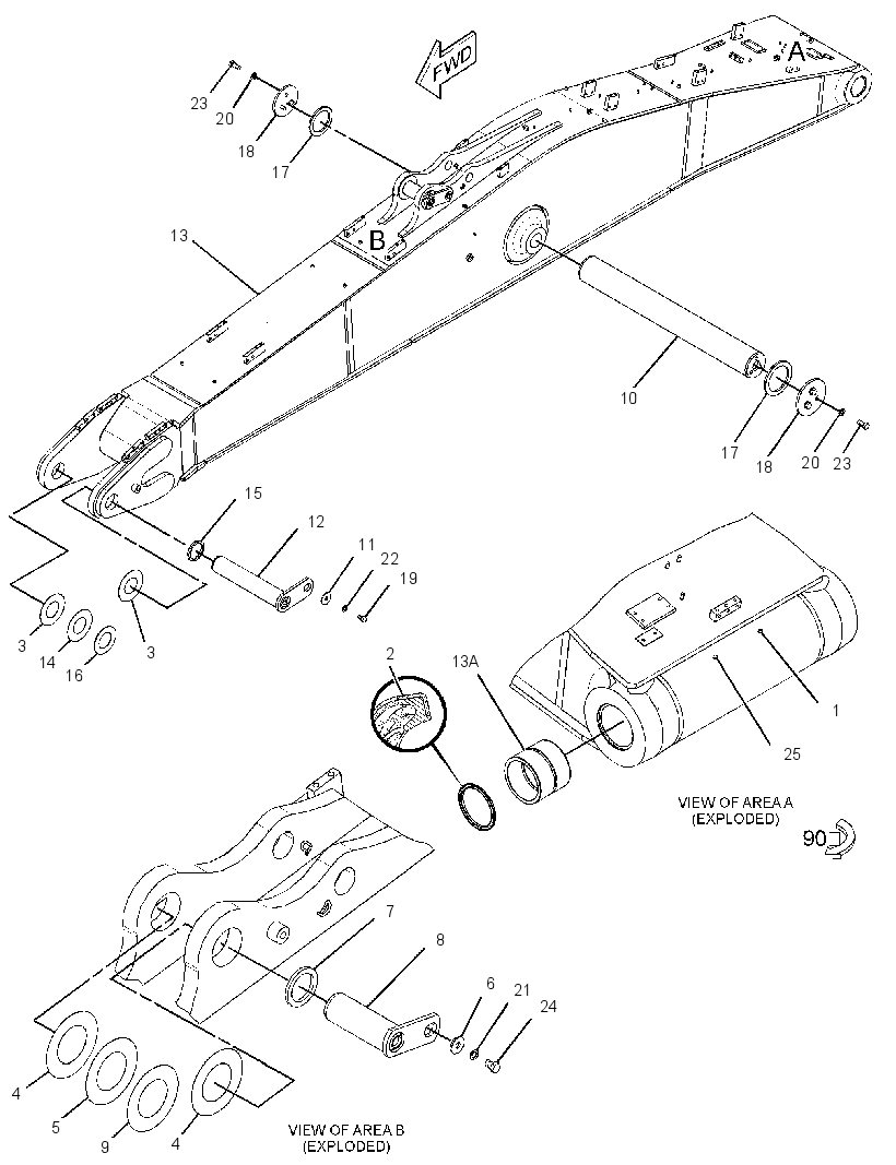 BOOM GP-STRAIGHT 3009790 CAT