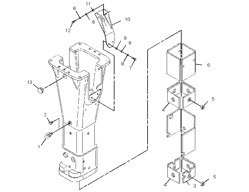 HOUSING GP-HAMMER 1356553 CAT