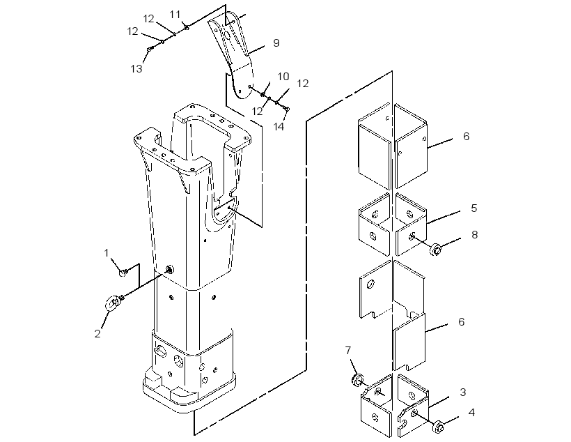 HOUSING GP-HAMMER 1338572 CAT