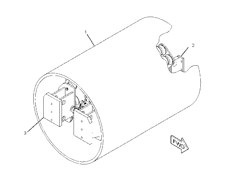 DRUM GP-DRIVE & VIBRATORY 2873606 CAT