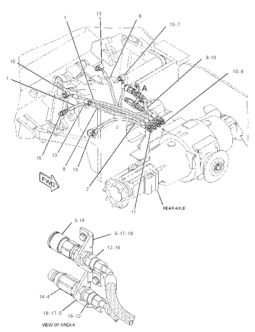 LINES GP-HITCH 2880486 CAT