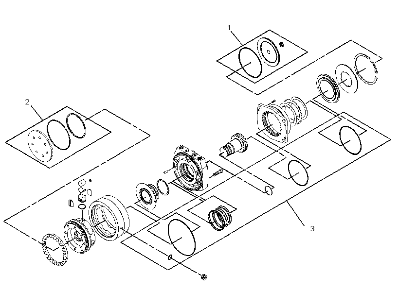 MOTOR GP-HYDRAULIC 2609096 CAT