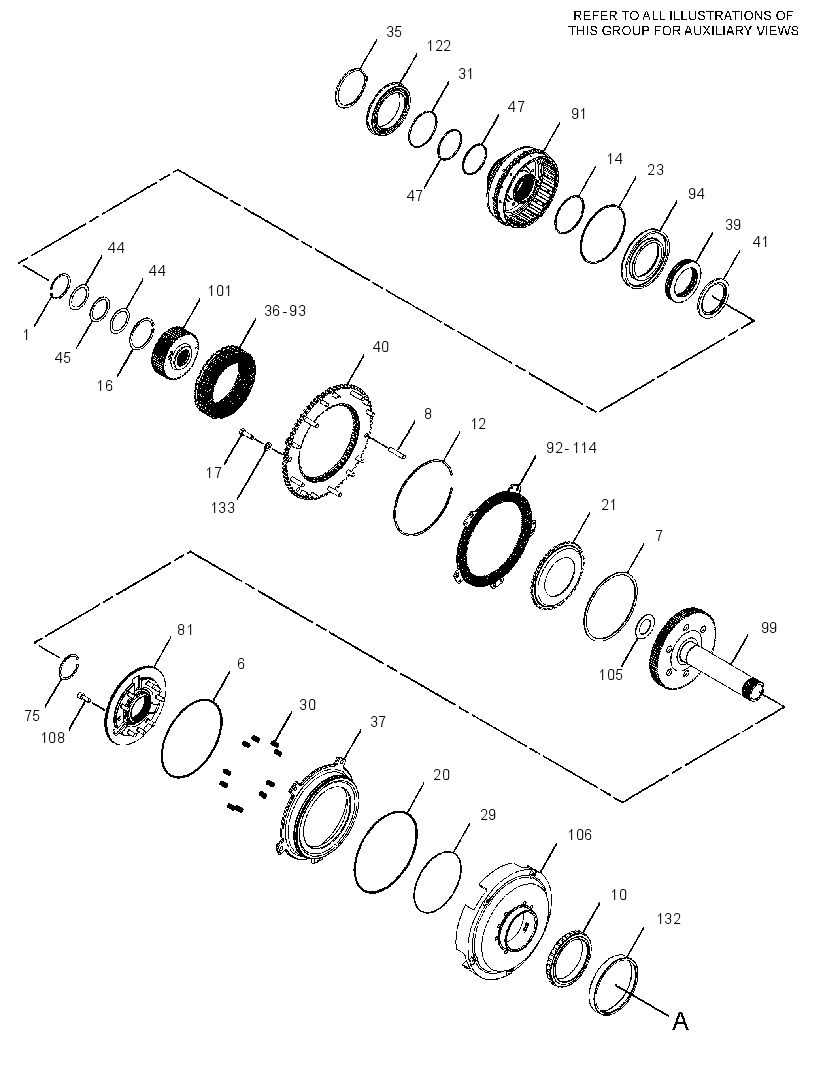 Планетарная передача трансмиссии 2750806 CAT