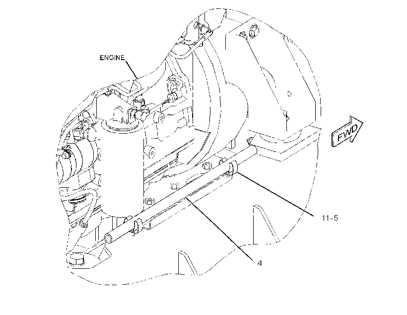 CYLINDER & MTG GP-TILT 3079804 CAT
