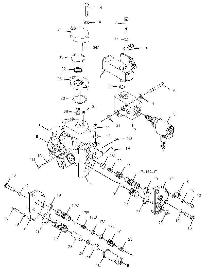 VALVE GP-TRACTION CONTROL 2224744 CAT