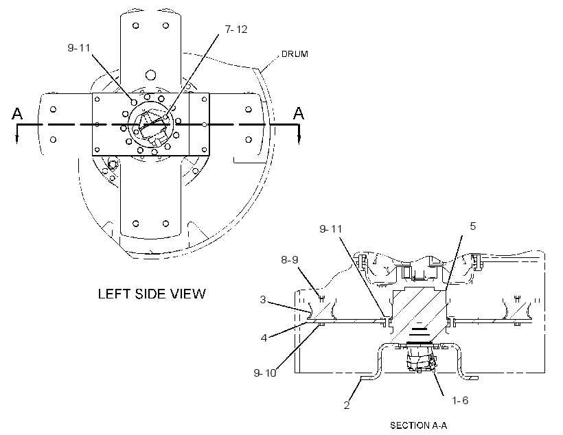 DRIVE GP-DRUM 2873237 CAT