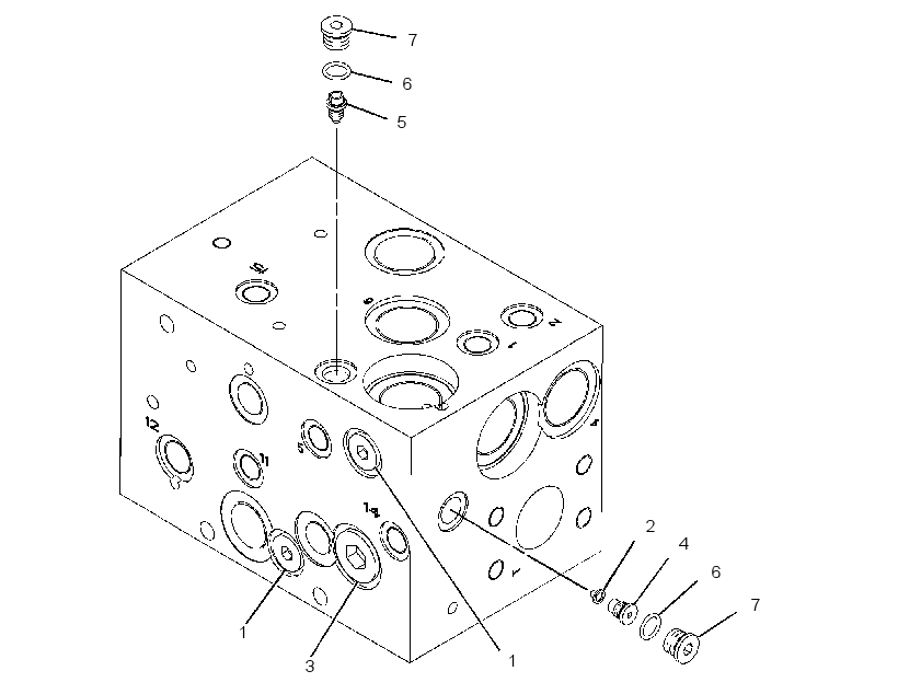 MANIFOLD GP-HYDRAULIC 2382752 CAT