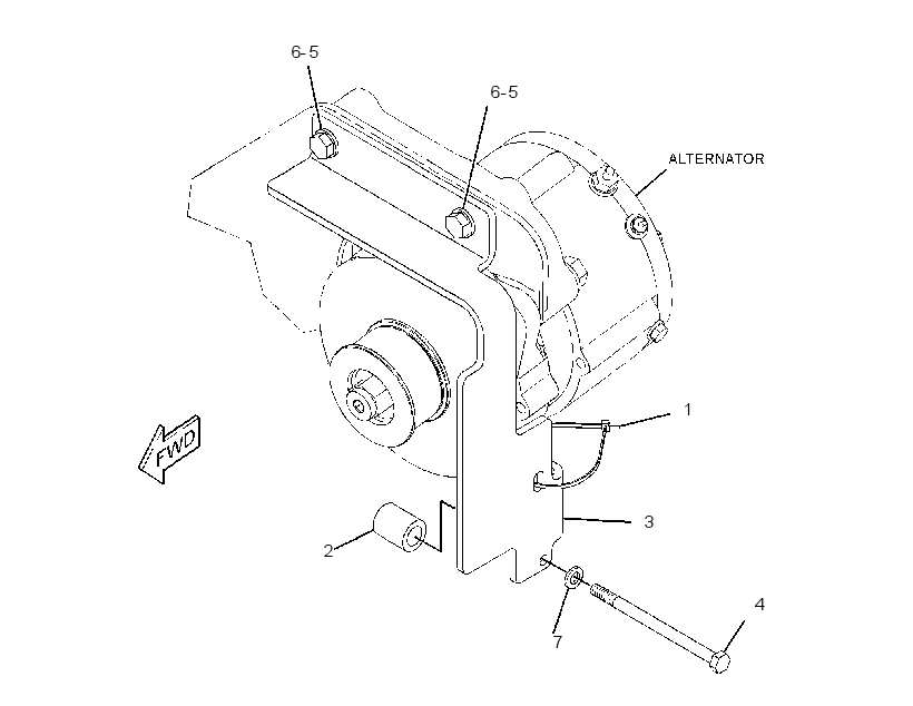GUARD GP-ALTERNATOR 3067420 CAT