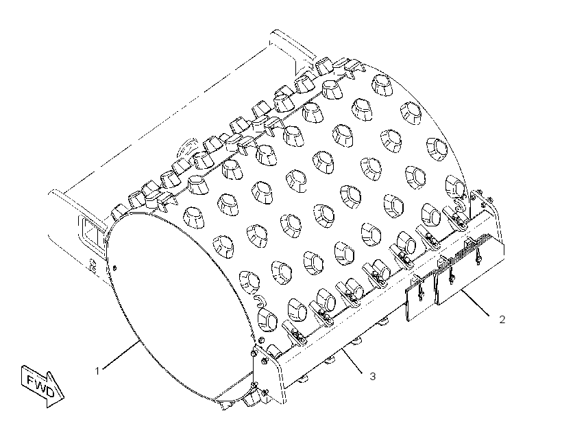 SHELL GP-PADDED 2845318 CAT
