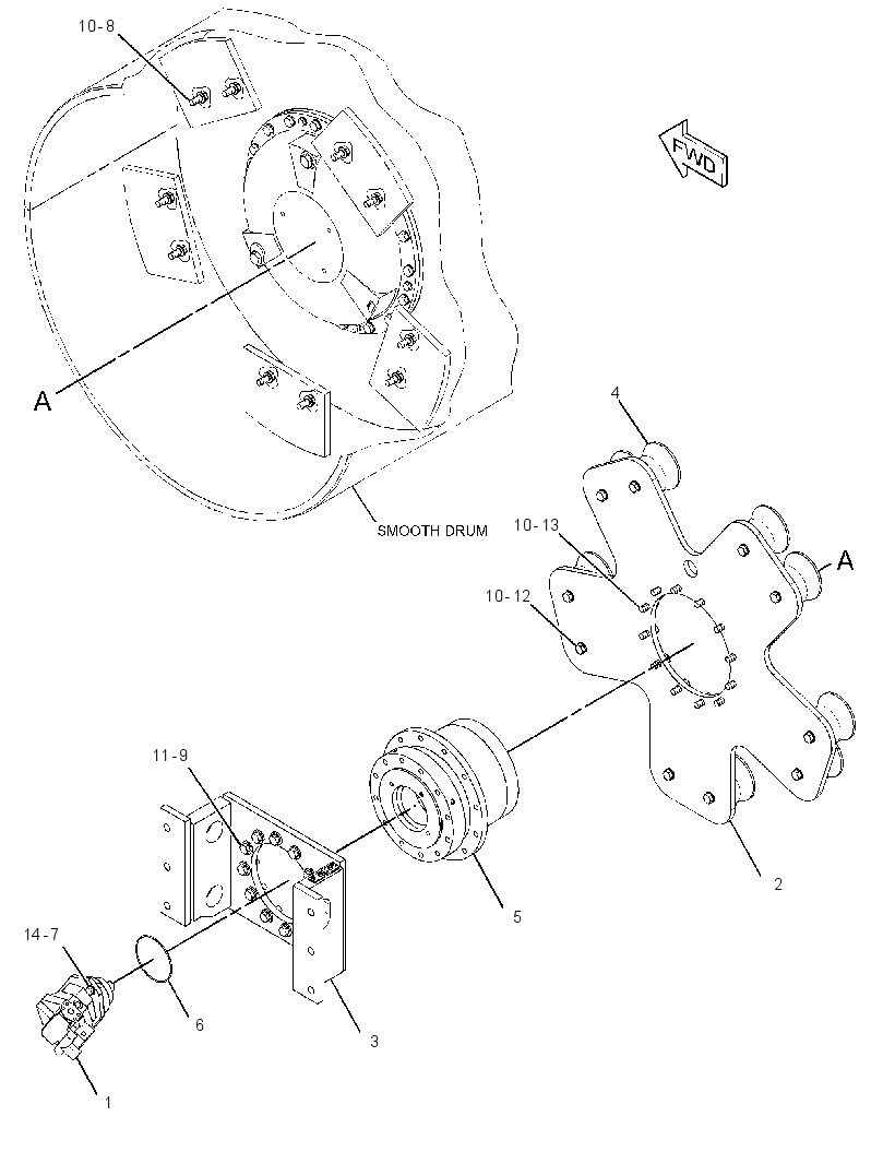 DRIVE GP-DRUM 2873240 CAT