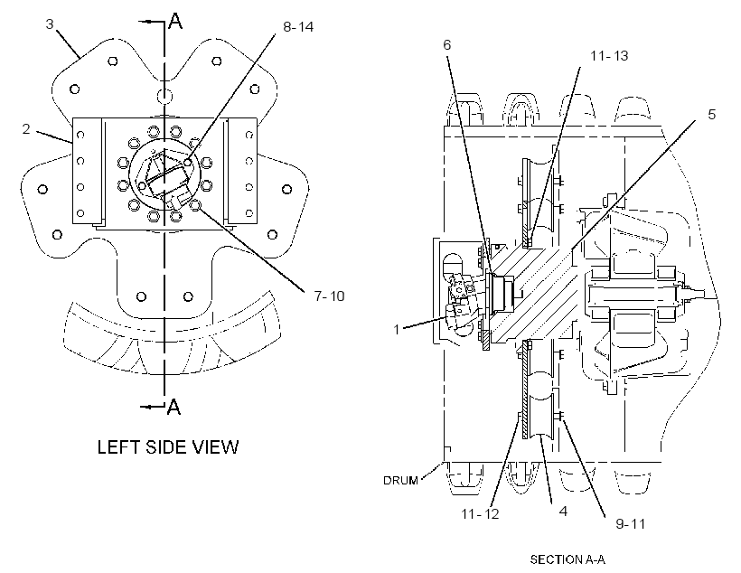 DRIVE GP-DRUM 3054082 CAT