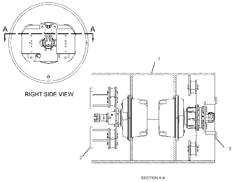 DRUM GP-DRIVE & VIBRATORY 2902163 CAT