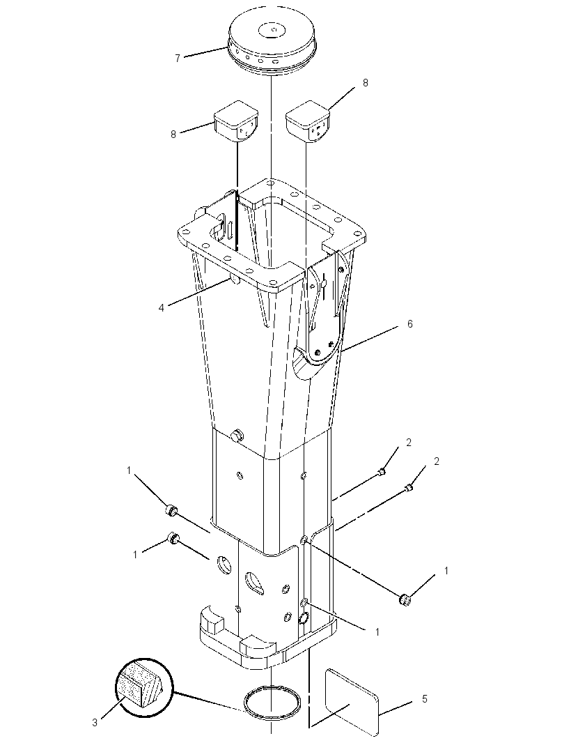 HOUSING GP-HAMMER 2639315 CAT