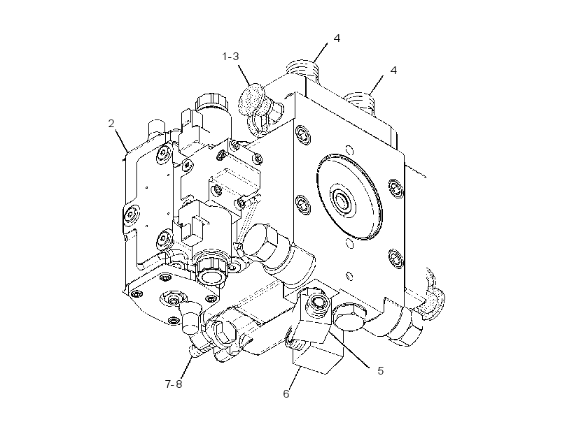 PUMP & MTG GP-VIBRATORY 2845886 CAT