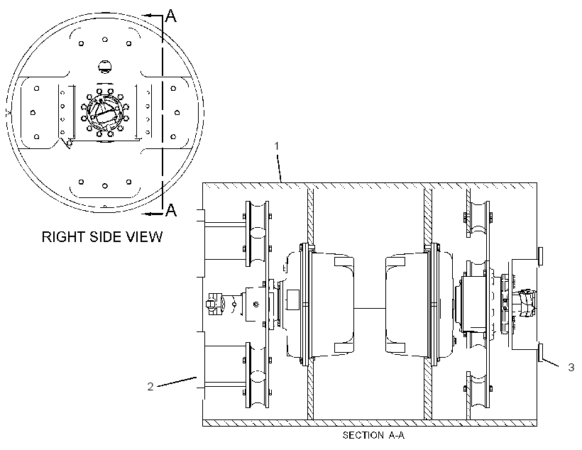 DRUM GP-DRIVE & VIBRATORY 2902164 CAT
